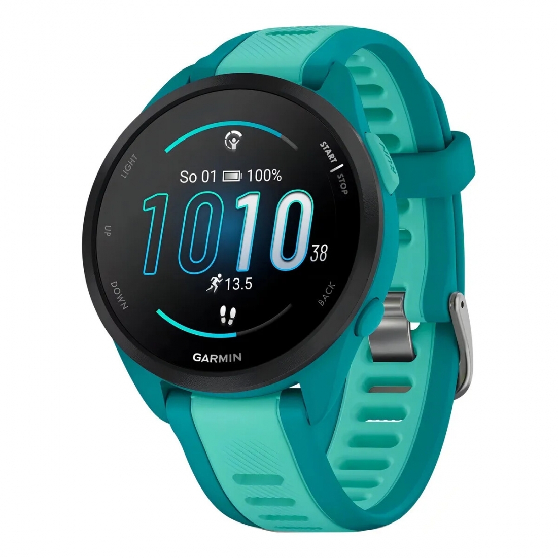 GARMIN FORERUNNER 165 MUSIC GPS RUNNING SMARTWATCH - WIFI - TURQUOISE/