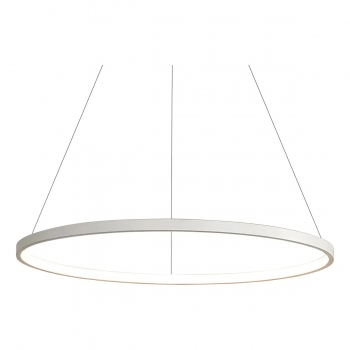 Lmpara Colgante Led Vyse Neutra Aro Circular 62cm Blanco