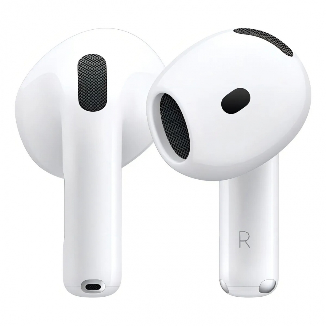 Apple AirPods 4 - W/ Active Noise Cancellation, White, UPC: 1959496896