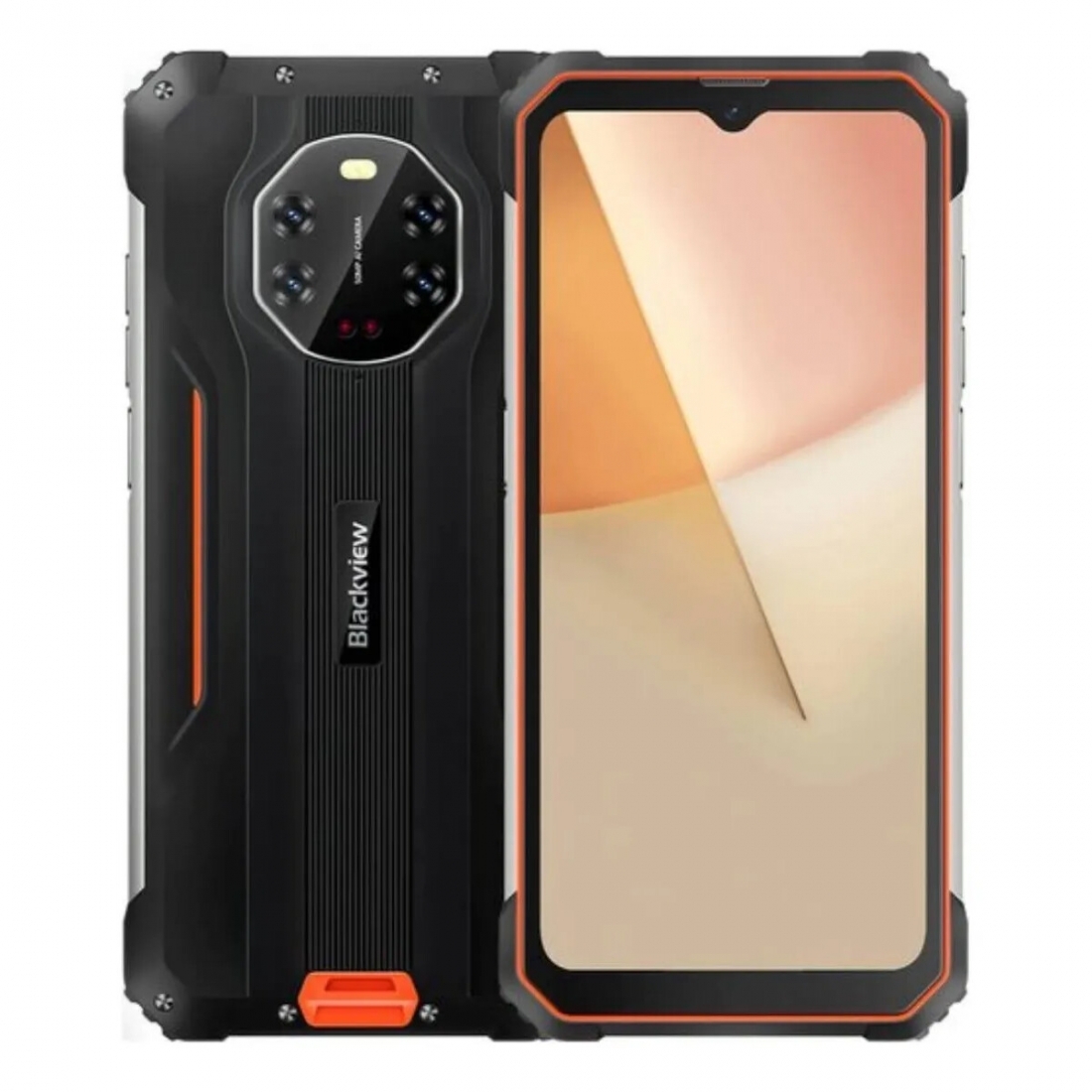 Blackview BL8800 Pro 6.58 8+128GB Orange 5G Dual Sim MT6833V/ZA