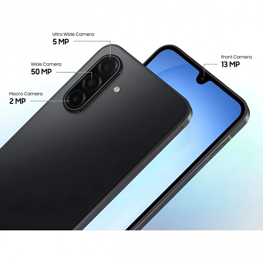 Samsung Galaxy A17 8+256GB 5G Smartphone Black Dual Sim