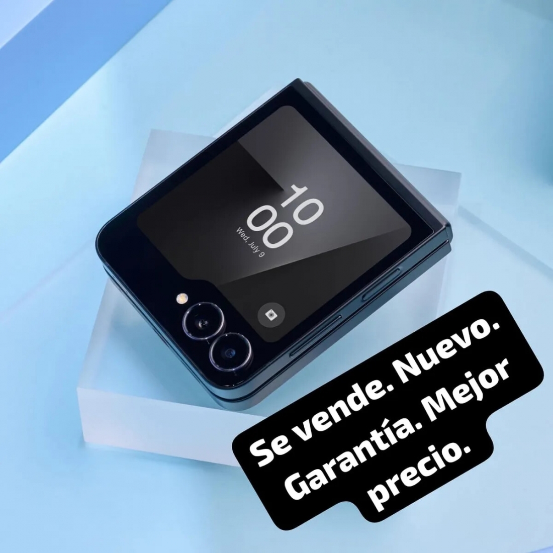 Samsung Galaxy Z Flip 7 FE 8+256GB 5G Smartphone Black Dual Sim