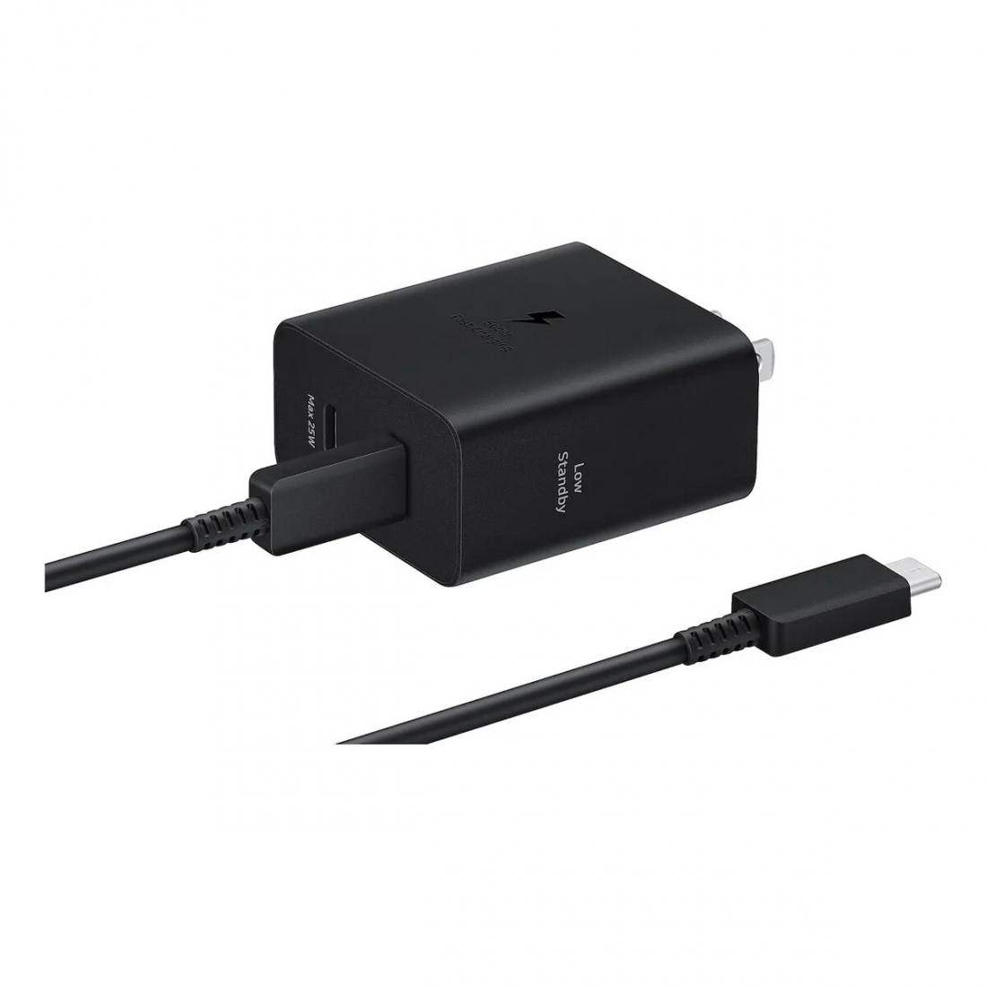 Samsung Travel Chgr Fast (50W) 3Amps ,2 Ports, w/Type C to Type C Cabl