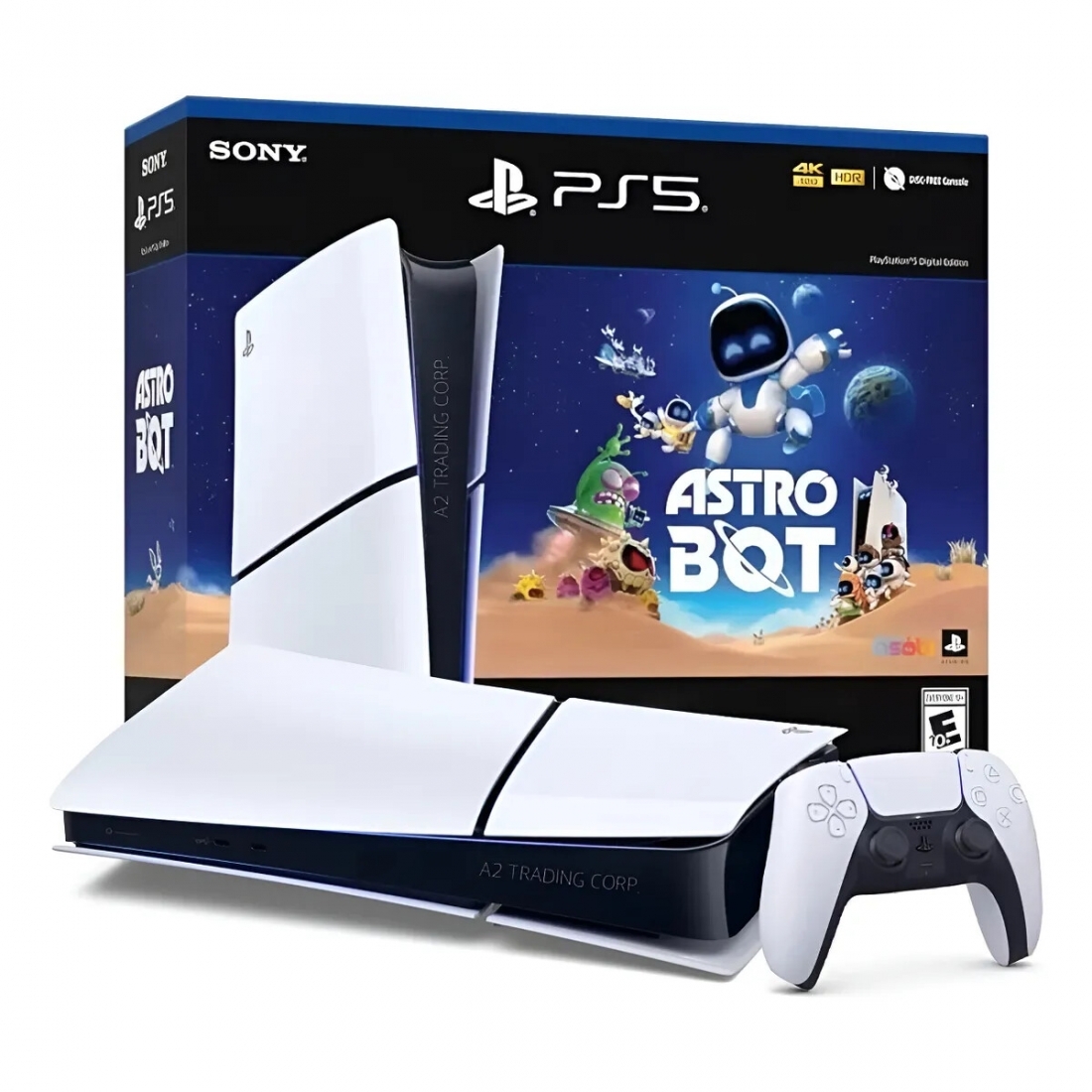 Sony PlayStation 5 Slim Console - 1TB, Digital Edition, Astro Bot Bund