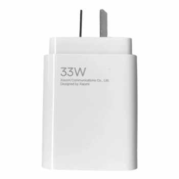 Xiaomi Mi 33W Charger , Dual Port , US Flat Pin,No Cable (UPC # 693417