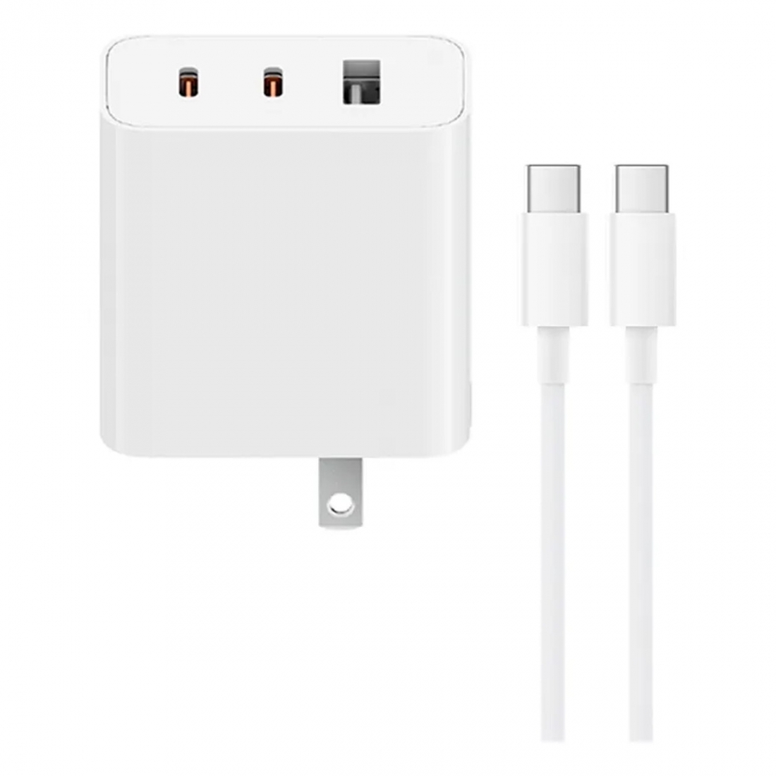 Xiaomi Mi 67W Charger GaN 3 Ports 2C1A, US Flat Pin(UPC # 694181273793