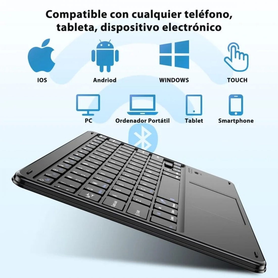 Blackview Bluetooth Keyboard Universal for Tablets K2 (UPC # 693154831
