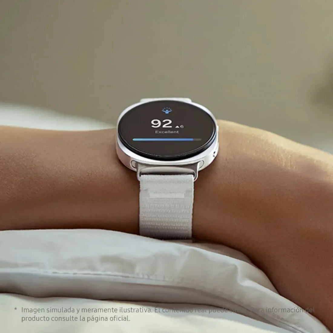 Samsung Galaxy Watch 8 (40mm) - UPC # 8806097416760 - Silver/White Ban