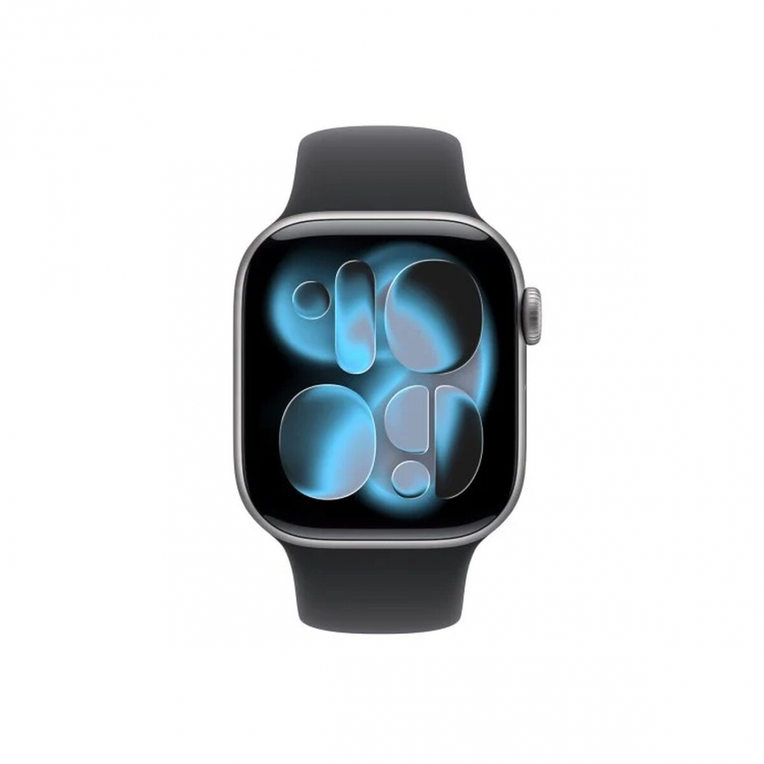 Apple Watch Series 11 (GPS) - 42mm Aluminum Case, Black Sport Band SM,
