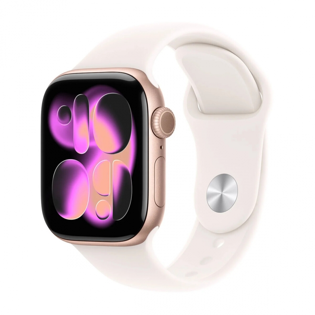 Apple Watch Series 11 (GPS) - 42mm Aluminum Case, Blush Sport Band SM,
