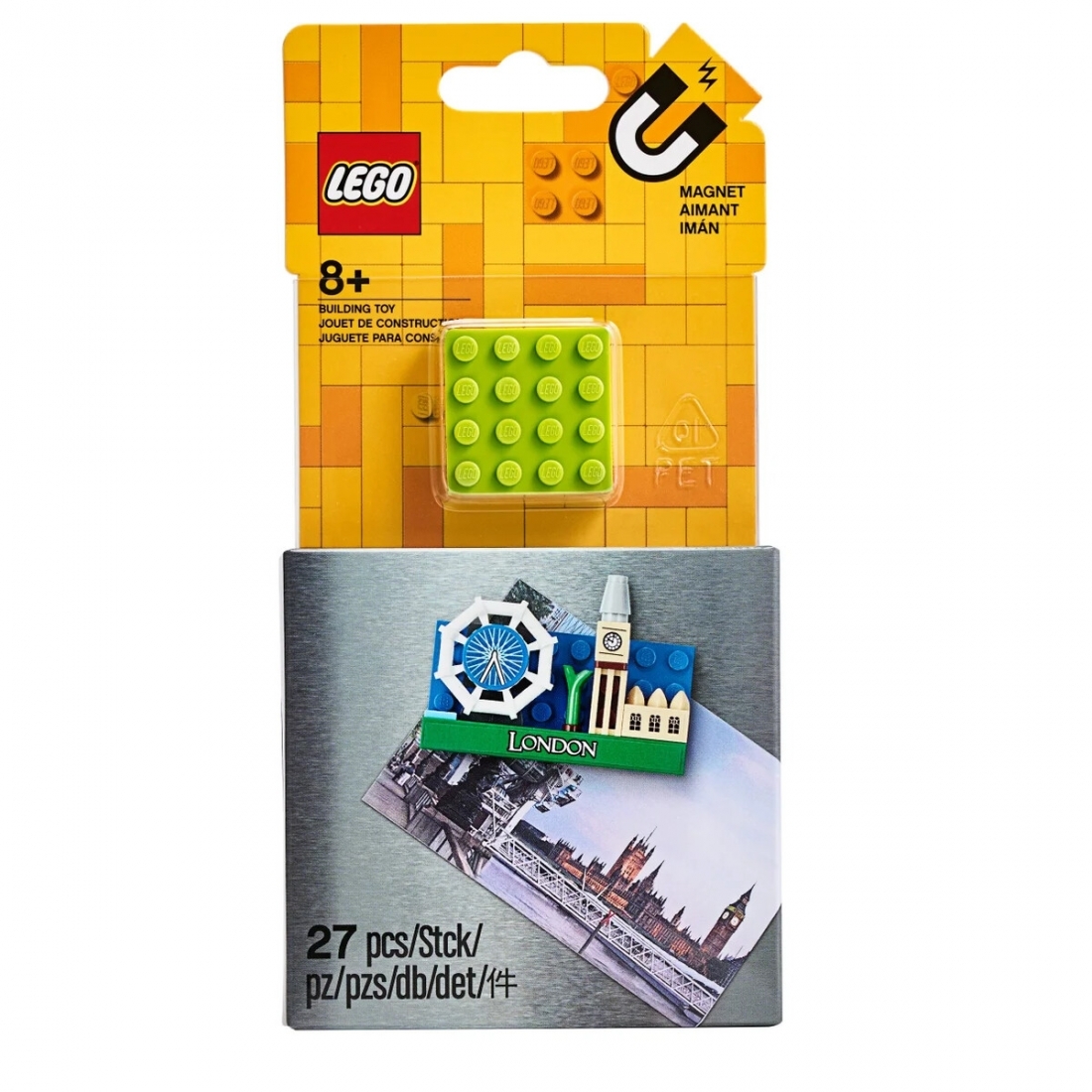 Lego Building Toy Magnet London