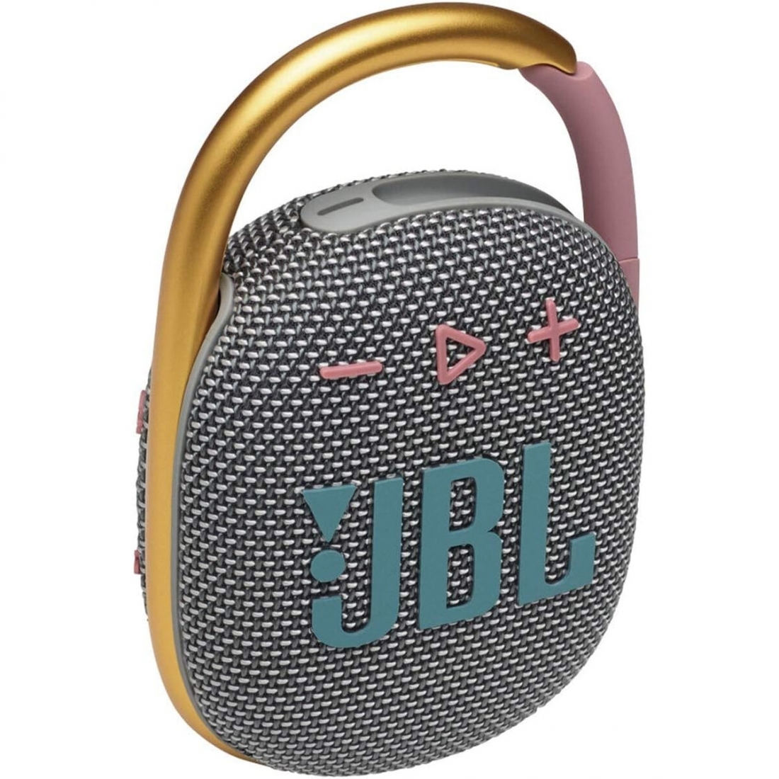 JBL Clip 4 - Portable Waterproof Bluetooth Speaker, Gray, P/N: JBLCLIP