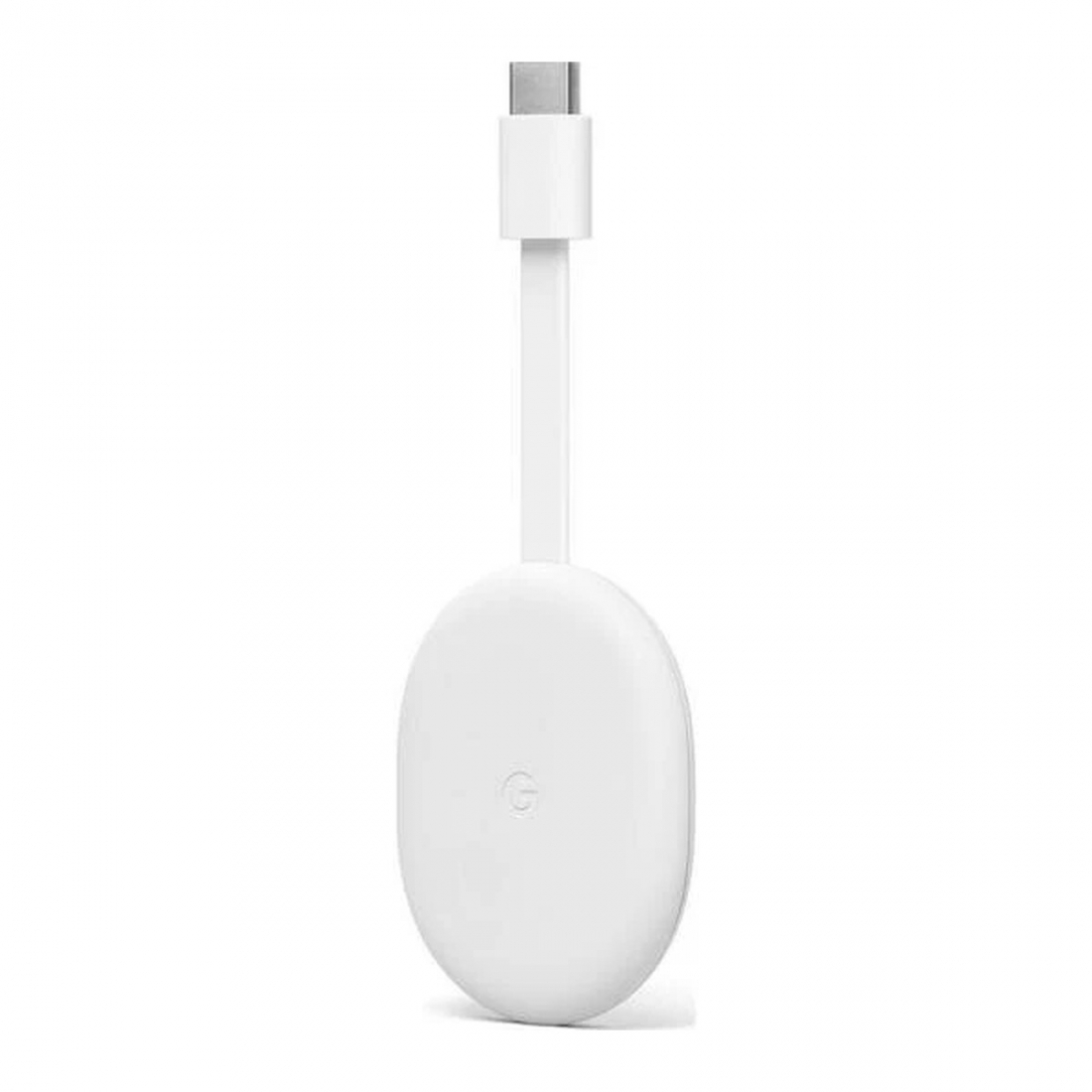 Google Chromecast 4K - 4K Streaming Device with Google TV, Snow, UPC: 