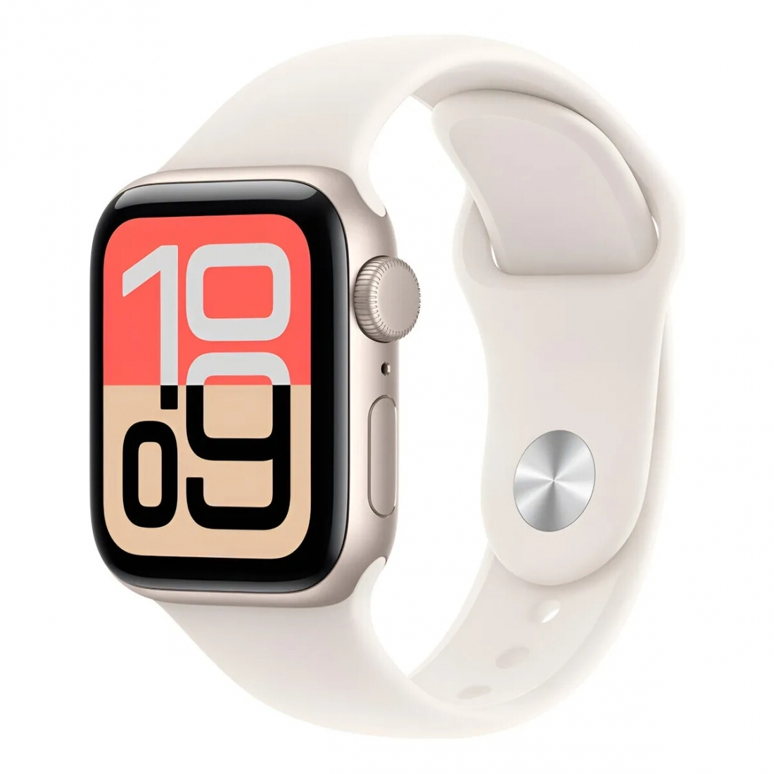 Apple Watch SE 3 (GPS) 40mm Starlight Aluminum Case with Starlight Spo