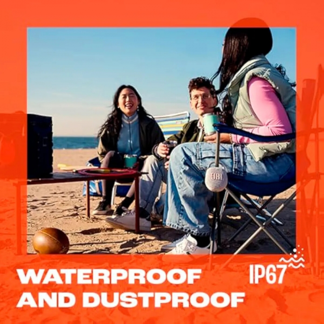 JBL Clip 5 - Portable Waterproof Wireless Speaker, Pink, P/N: JBLCLIP5