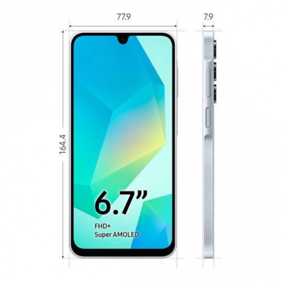 Samsung Galaxy A16 4+128GB LTE Smartphone Gray Dual Sim