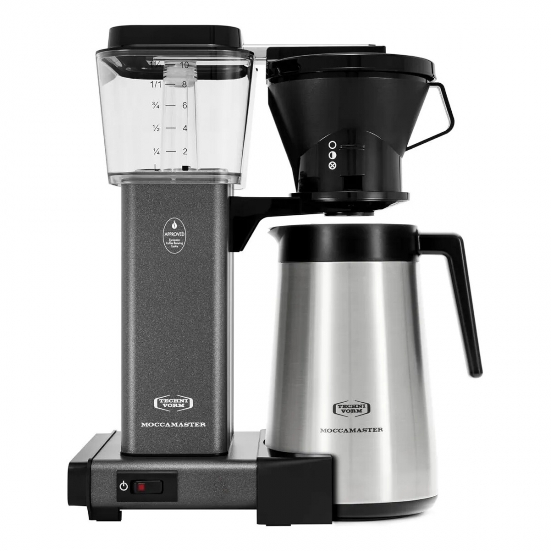 Technivorm Moccamaster 79112 KBT Coffee Brewer, 40 oz, Polished Silver