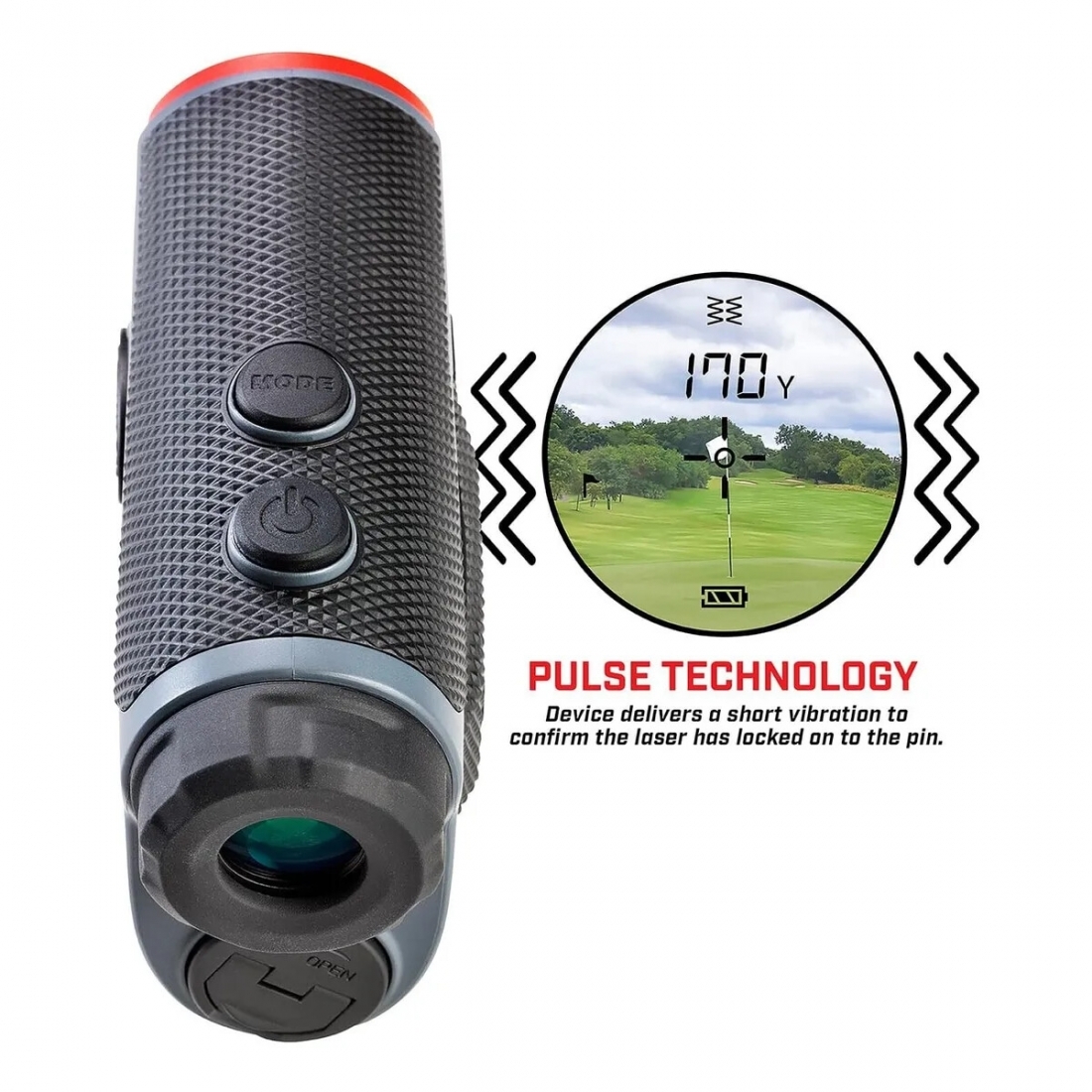 Callaway Golf 300 Pro Slope Laser Rangefinder - Red