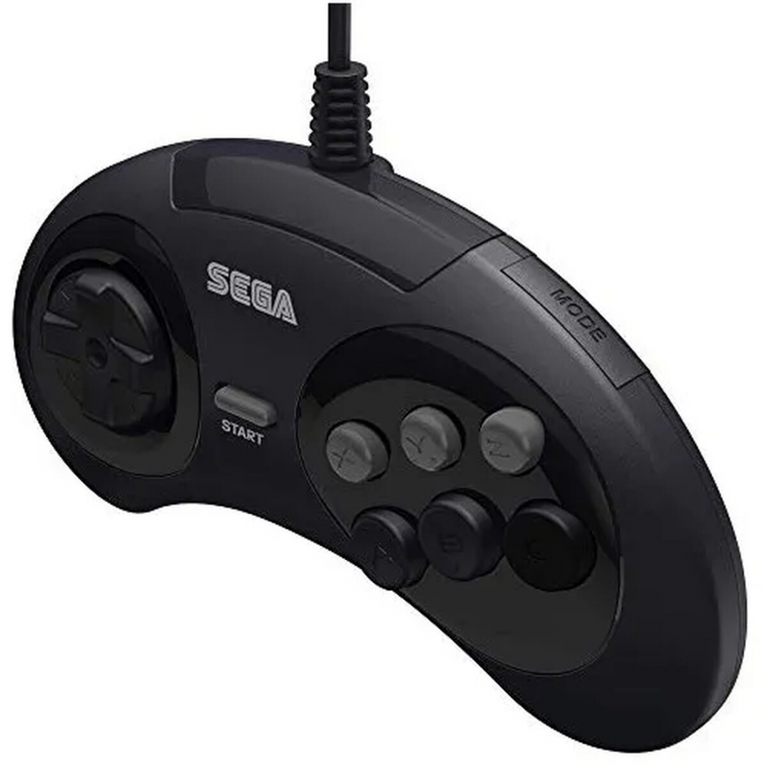 SEGA Genesis 6-button Arcade Pad - Original Port - Black