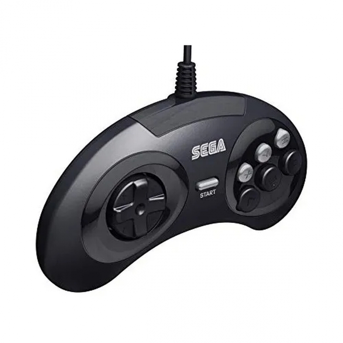 SEGA Genesis 6-button Arcade Pad - Original Port - Black