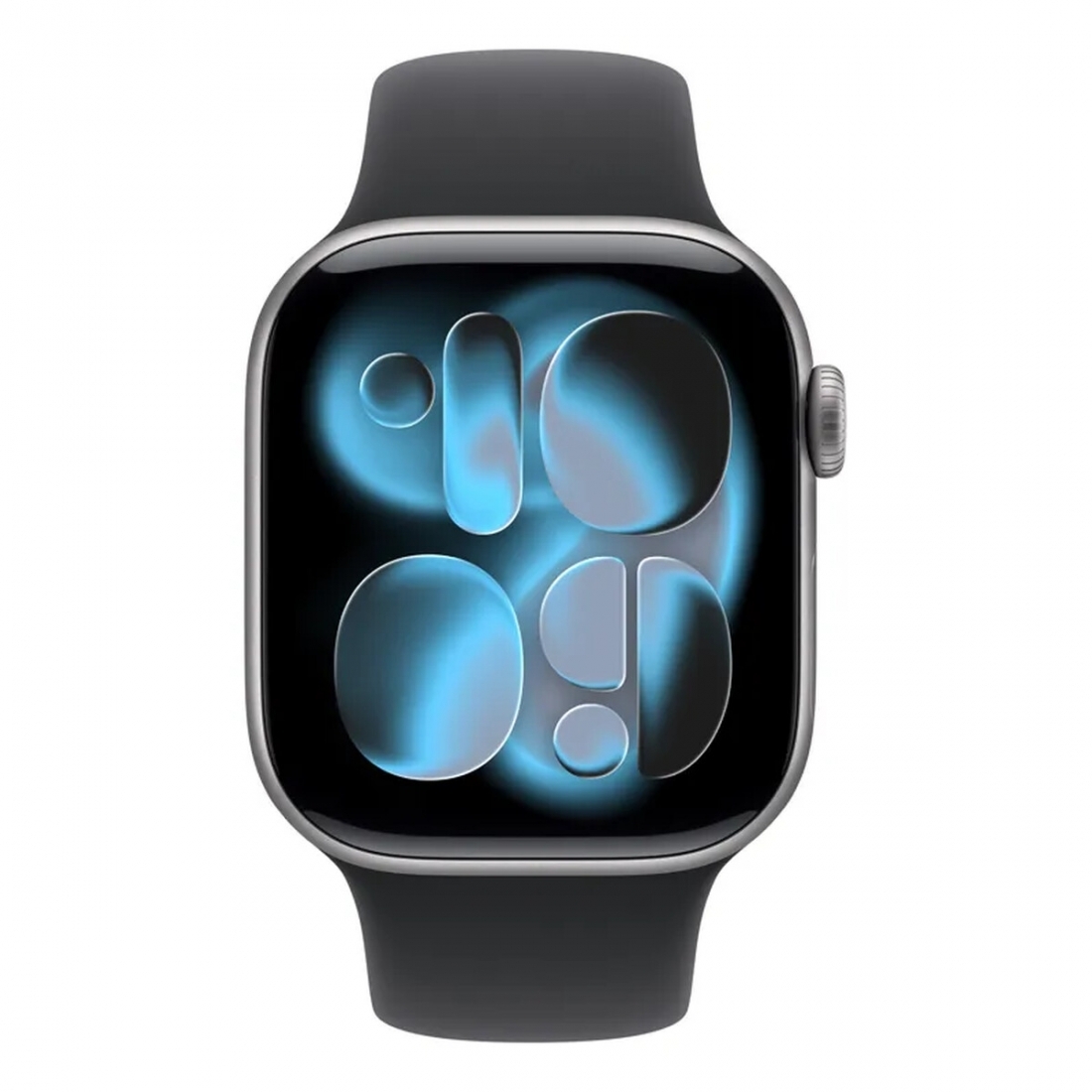 Apple Watch Series 11 (GPS) 46mm Space Gray Aluminum Case with Black S