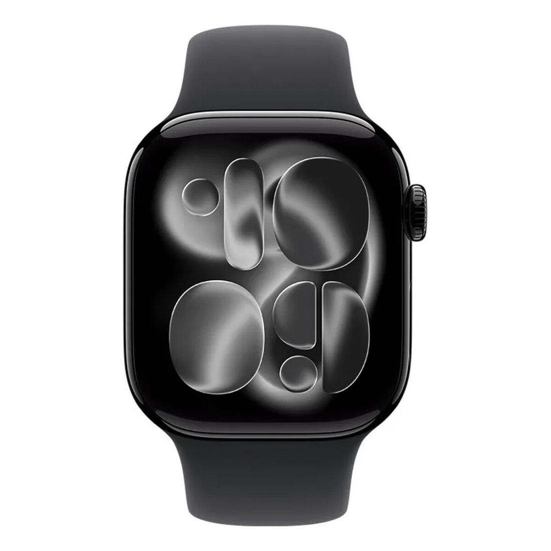 Apple Watch Series 11 (GPS) 42mm Jet Black Aluminum Case with Black Sp