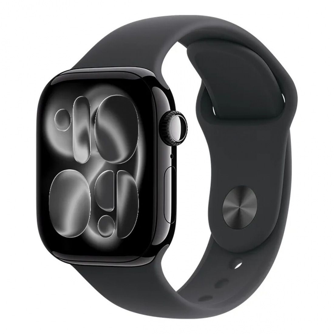 Apple Watch Series 11 (GPS) 42mm Jet Black Aluminum Case with Black Sp