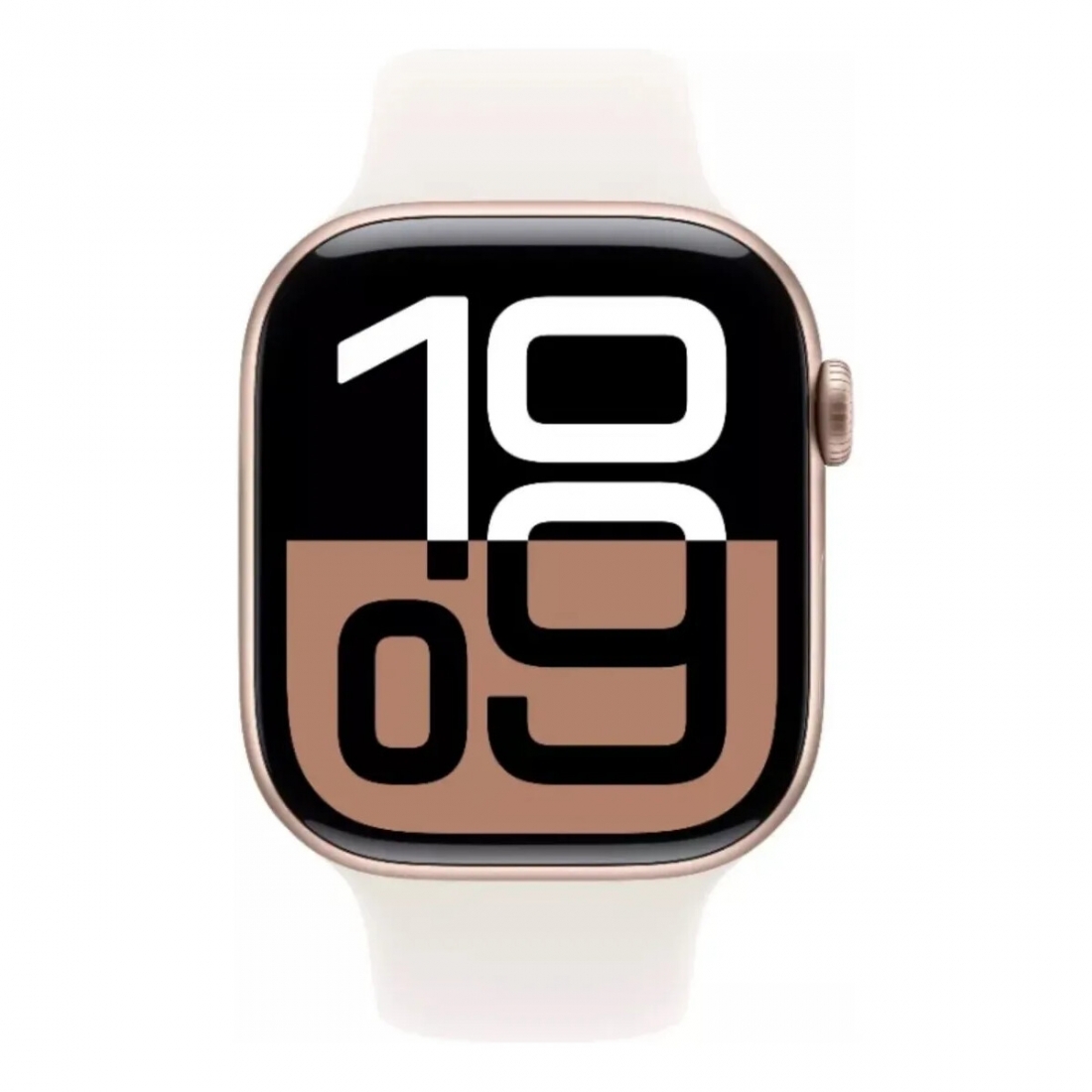 Apple Watch Series 10 (GPS) - 46mm Aluminum Case, Blush Sport Band S/M