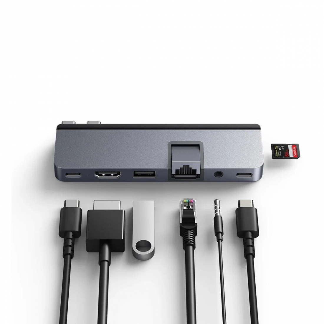 HyperDrive 7-in-2 USB-C Hub for New MacBook Pro 2021