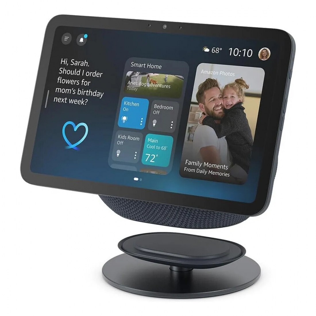 Amazon Echo Show 8 - Newest Model, Vibrant HD 8.7 Smart Display w/ Spa