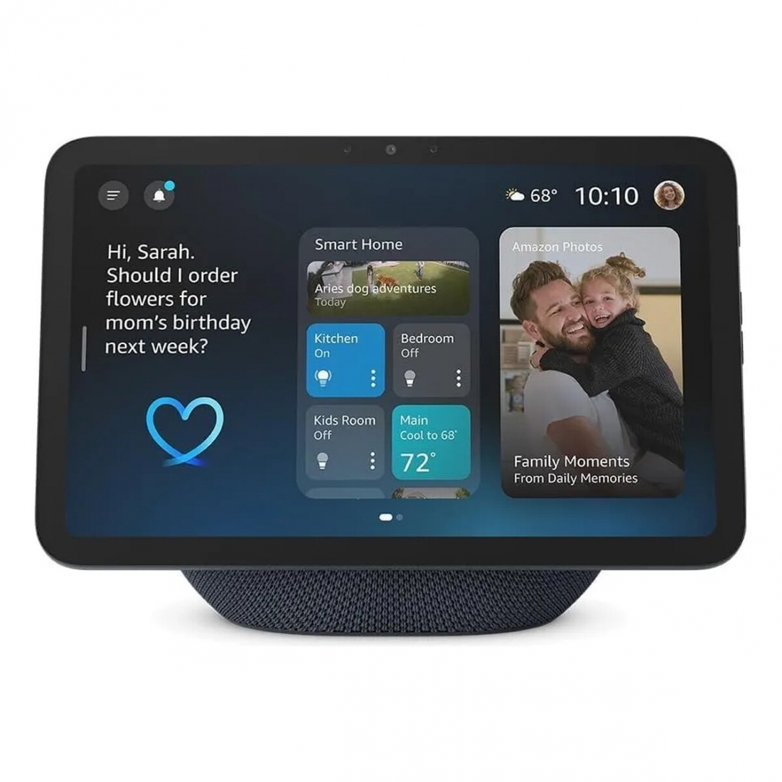 Amazon Echo Show 8 - Newest Model, Vibrant HD 8.7 Smart Display w/ Spa
