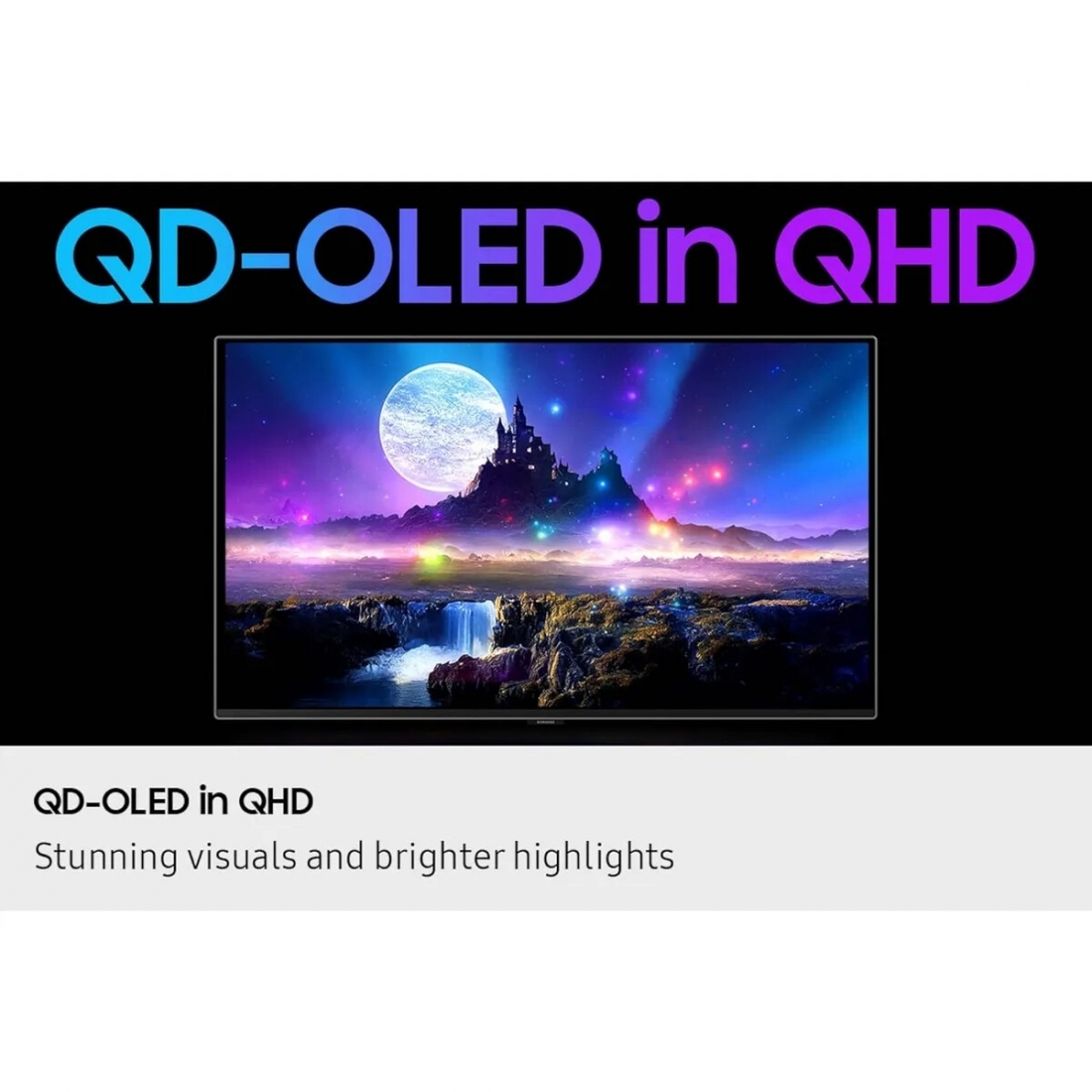 27 pulg Flat, G6 G60SF, OLED,QHD (2,560 x 1,440), 1440p HDR 500 Hz, 0.