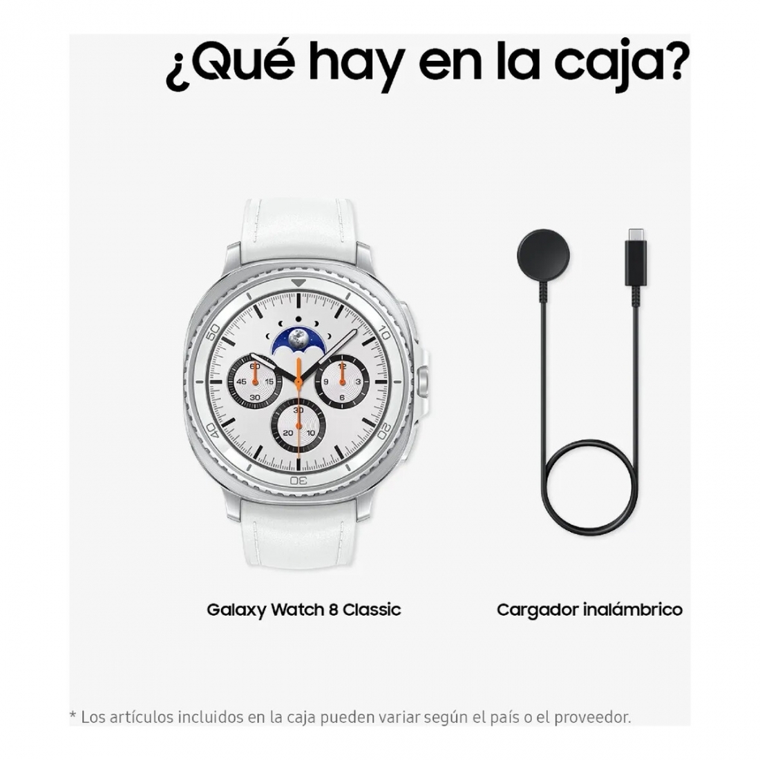 Samsung Galaxy Watch 8 Classic (46mm) - UPC # 8806097416609 - Silver/W