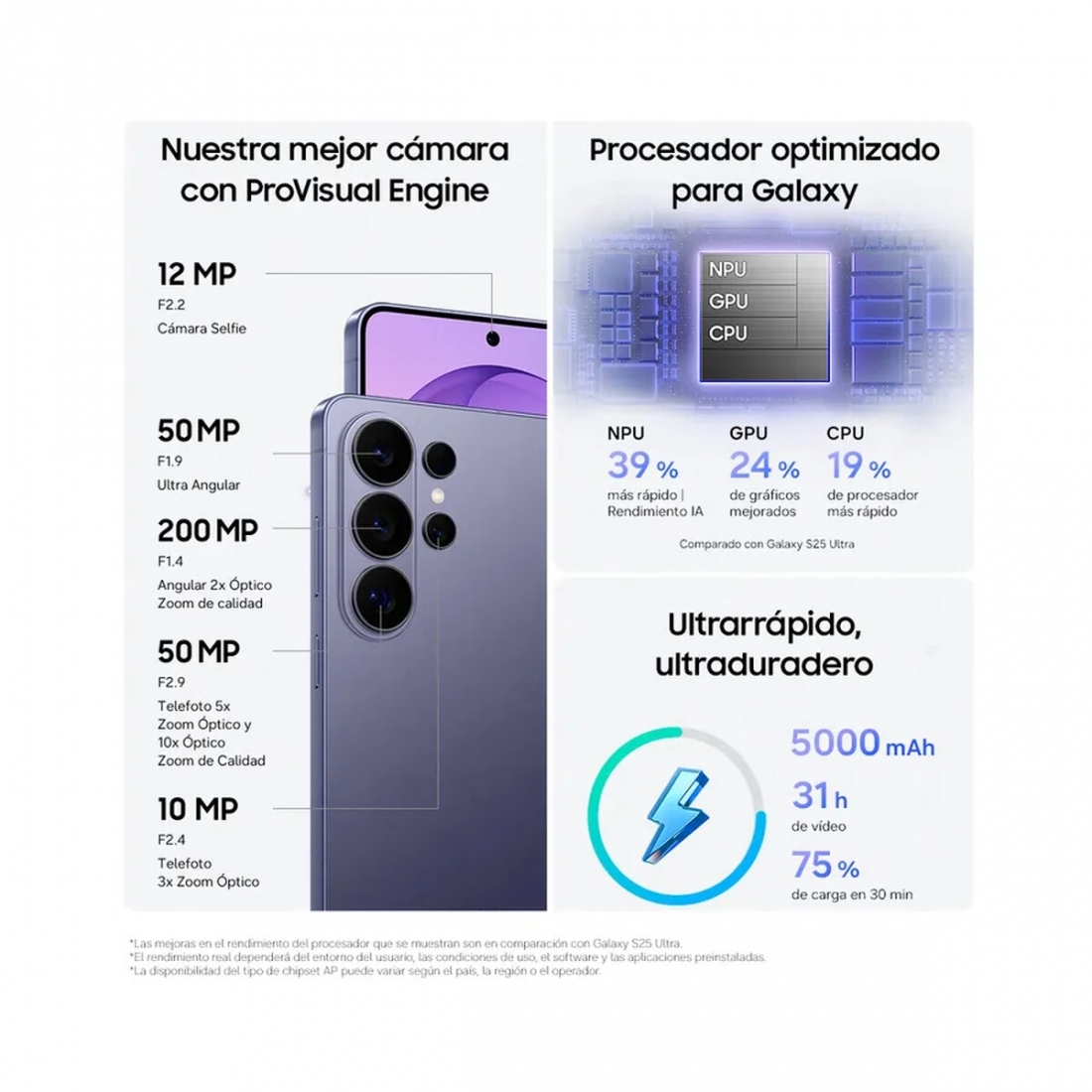 Samsung Galaxy S26 Ultra 12+512GB 5G Smartphone Sky Blue Dual Sim