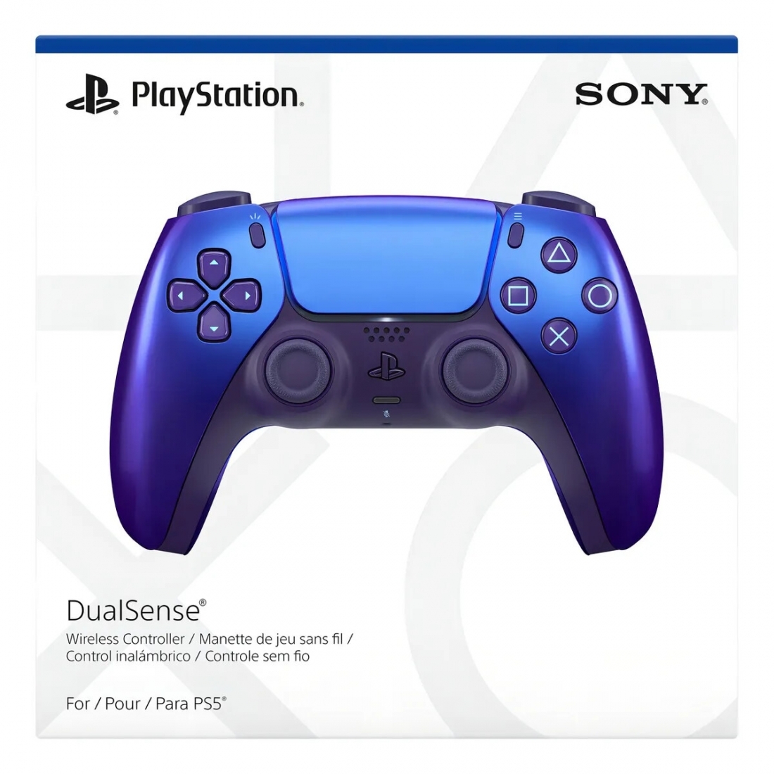 Accessory - PS5 Dualsense controller Chroma Indigo - USA Specs