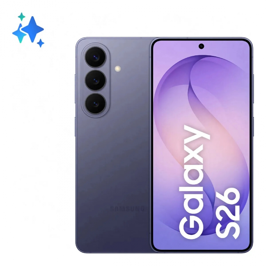 Samsung Galaxy S26 12+256GB 5G Smartphone Cobalt Violet Dual Sim