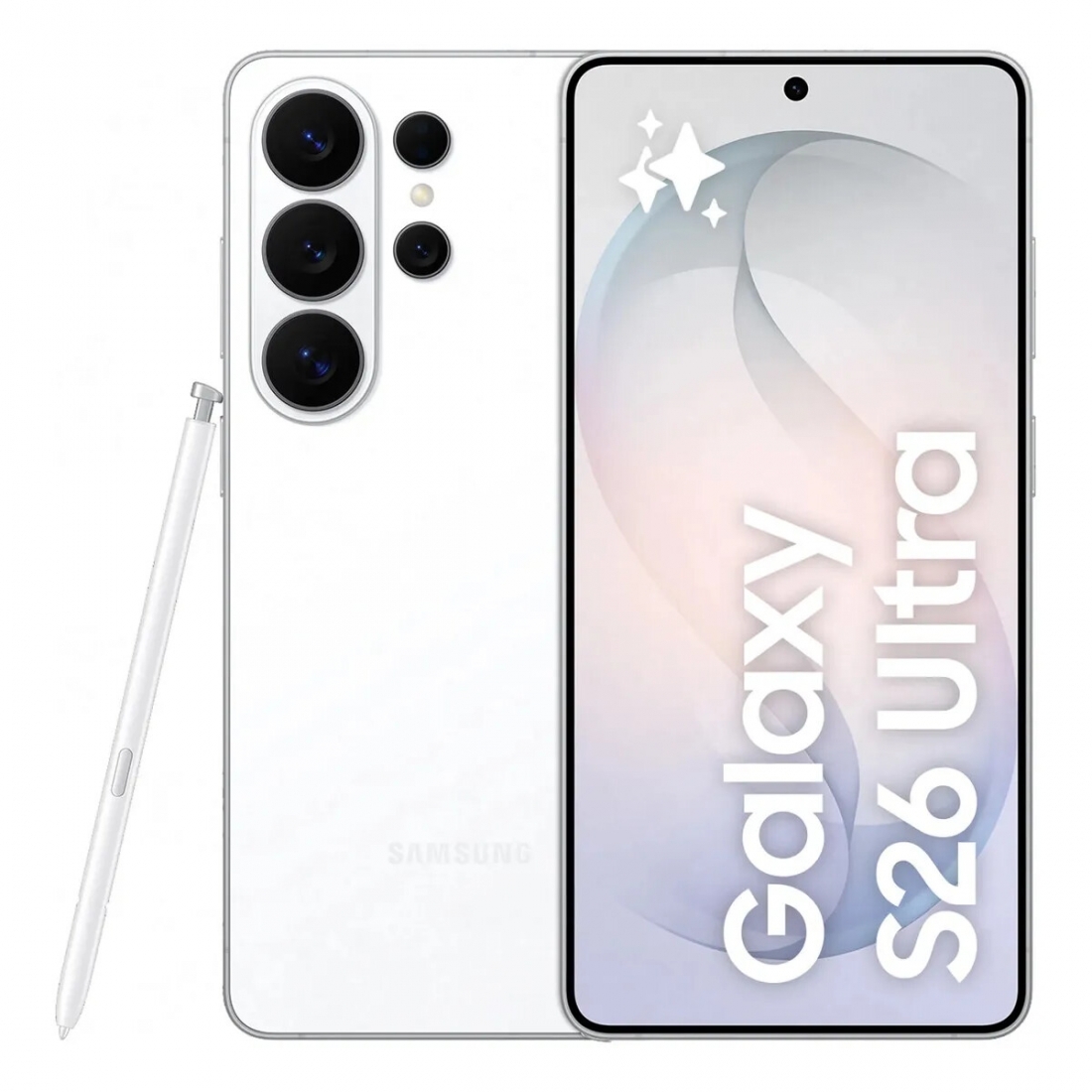 Samsung Galaxy S26 Ultra 12+512GB 5G Smartphone White Dual Sim