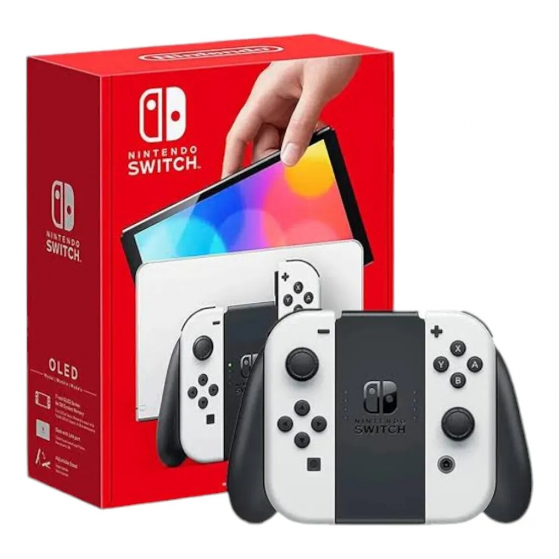 Nintendo�Switch�OLED Console - White Joy-Con,�UPC:�045496883386,�US�Ve