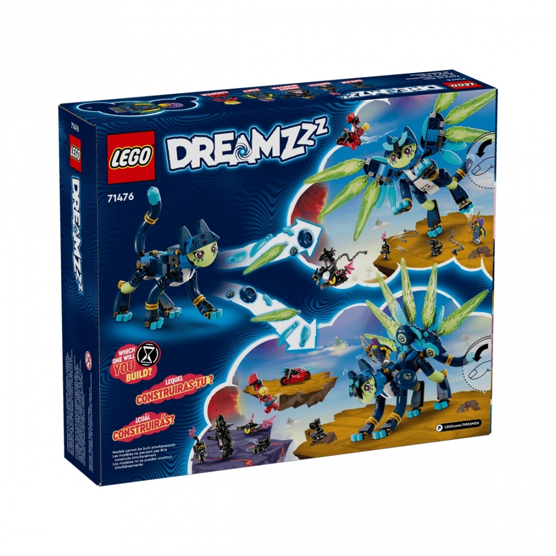 LEGO DREAMZzz Zoey and Zian The Cat-Owl 71476