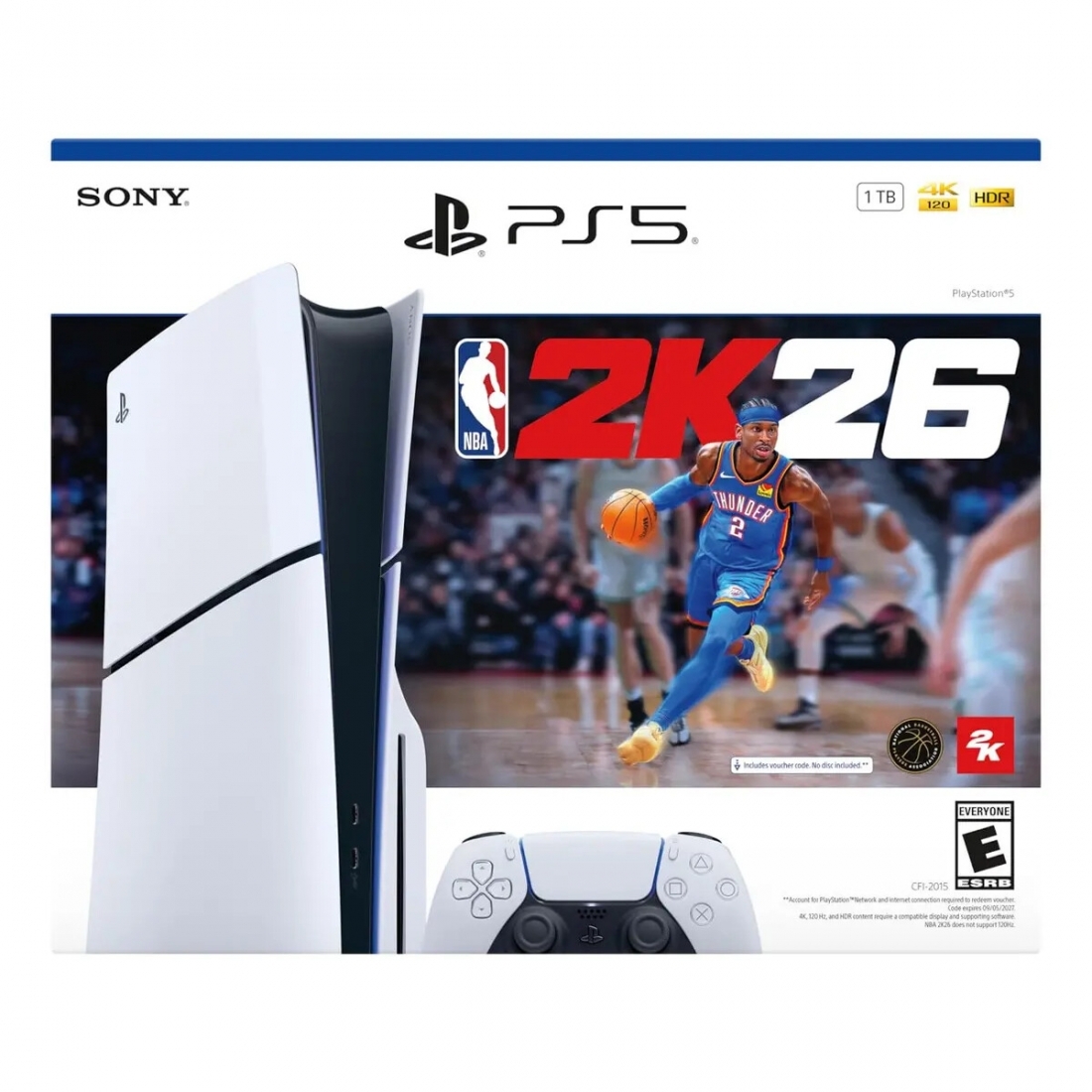 Sony PlayStation 5 (PS5) Digital ConsoleNBA 2K26 Bundle