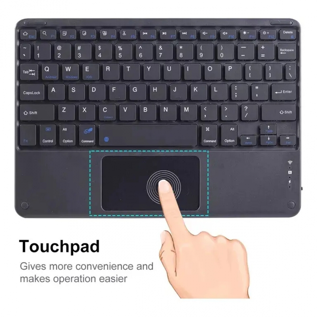Blackview Bluetooth Keyboard Universal for Tablets K1 (UPC # 693154830