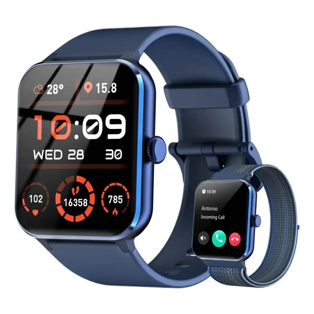 Blackview Smart Watch R50 - 1.85,  BT Calling (UPC # 6931548317548) - 