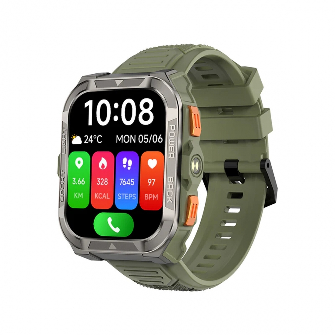 Blackview Smart Watch W80 PRO - 1.91, 15 Days Batt life,GPS, HRM, SPO2