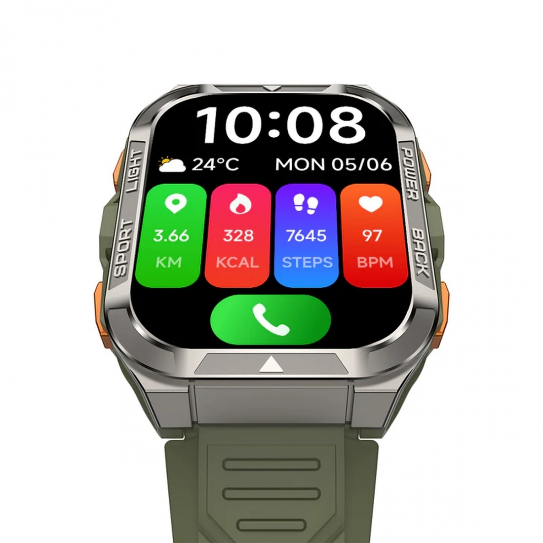 Blackview Smart Watch W80 PRO - 1.91, 15 Days Batt life,GPS, HRM, SPO2
