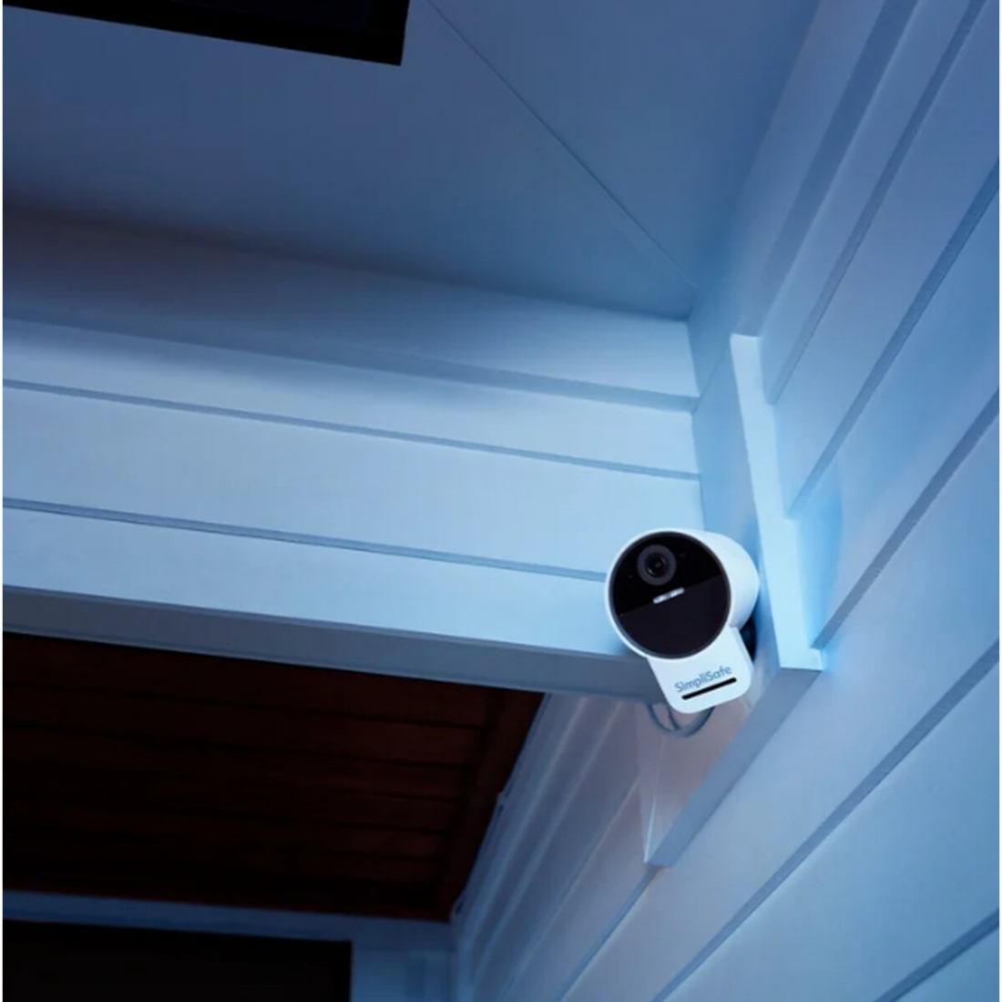 SimpliSafe Security System with 2 Outdoor Camera Series 2, 13-piece