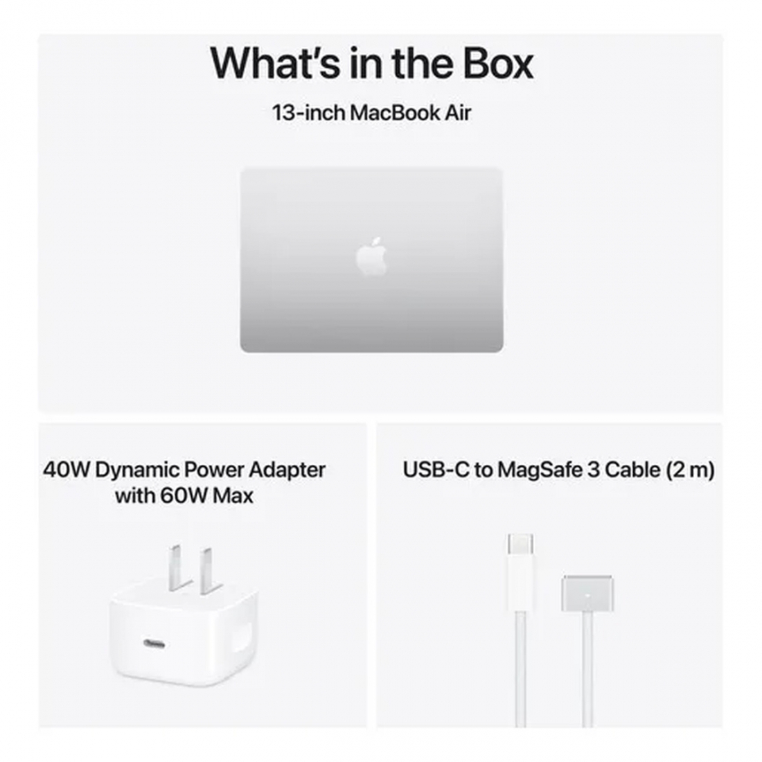 Apple MacBook Air 13.6 LapTop - M5 Chip, 16GB RAM, 512GB SSD, Silver, 