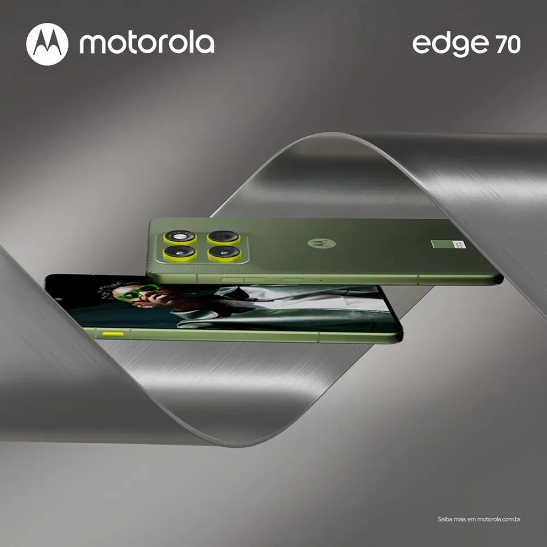 Smartphone Motorola Edge 70 Fusion 256GB 8GB Verde