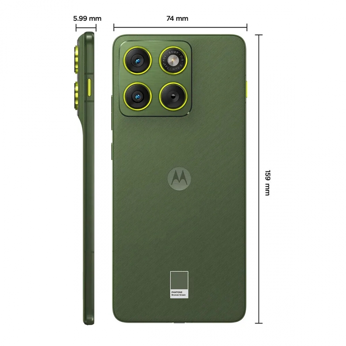 Smartphone Motorola Edge 70 Fusion 256GB 8GB Verde