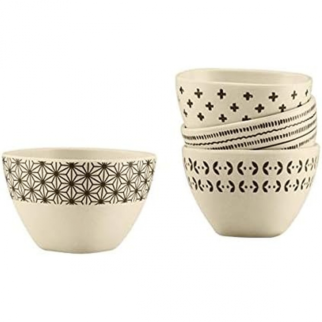 Bowls Bamboo Cuisinart Set X4 