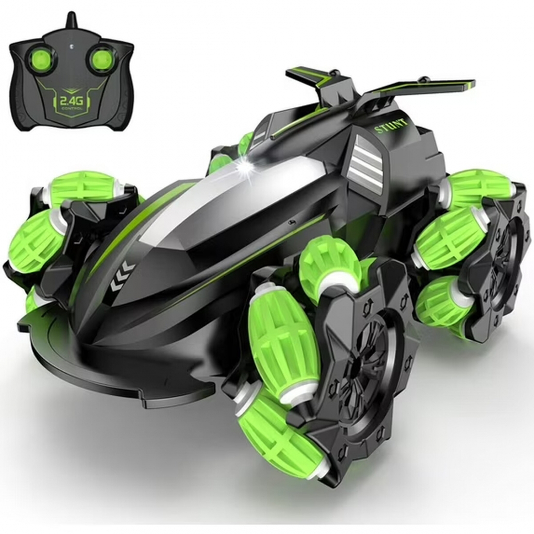 Rc Stunt Cars Toys - 360 Degree Turn, 4 Wheel, High Speed off-Road